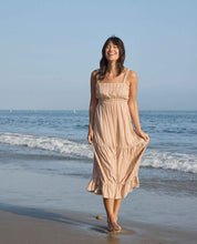 Load image into Gallery viewer, Taj Hemp Tiered Midi Dress
