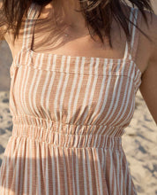 Load image into Gallery viewer, Taj Hemp Tiered Midi Dress
