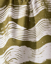Load image into Gallery viewer, Brushline Green Tea Towel
