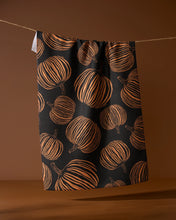 Load image into Gallery viewer, Pumpkin Noir Tea Towel
