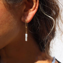 Load image into Gallery viewer, Lucy Drop Earrings | 14k Gold Fill or Sterling Silver
