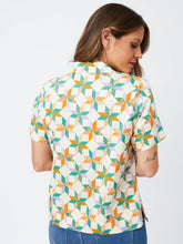 Load image into Gallery viewer, Patchwork Tencel Camp Shirt
