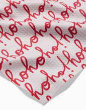 Load image into Gallery viewer, Ho Ho Holiday Red Bar Towel
