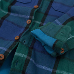 All-Gender Forester Plaid Heavyweight Flannel Jacket