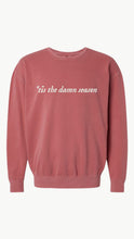 Load image into Gallery viewer, Tis The Damn Season Embroidered Sweatshirt
