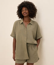 Load image into Gallery viewer, Double Gauze Oversized Shirt
