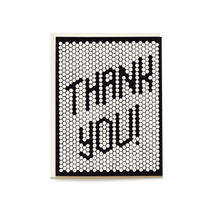 Load image into Gallery viewer, Retro Tile Thank You Greeting Card
