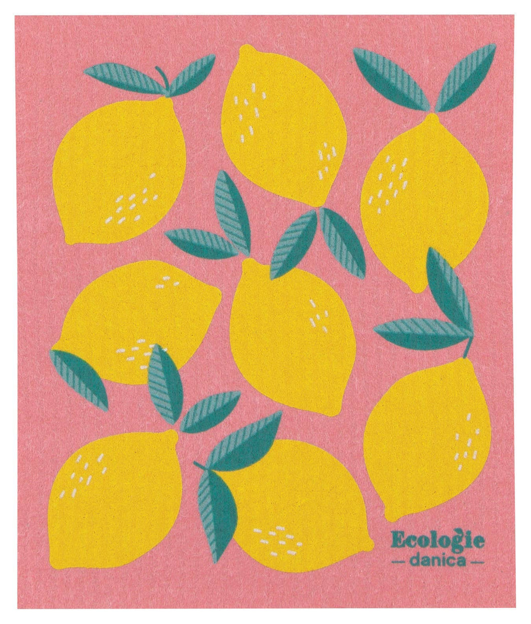 Swedish Sponge Reusable Dishcloth | Lemons